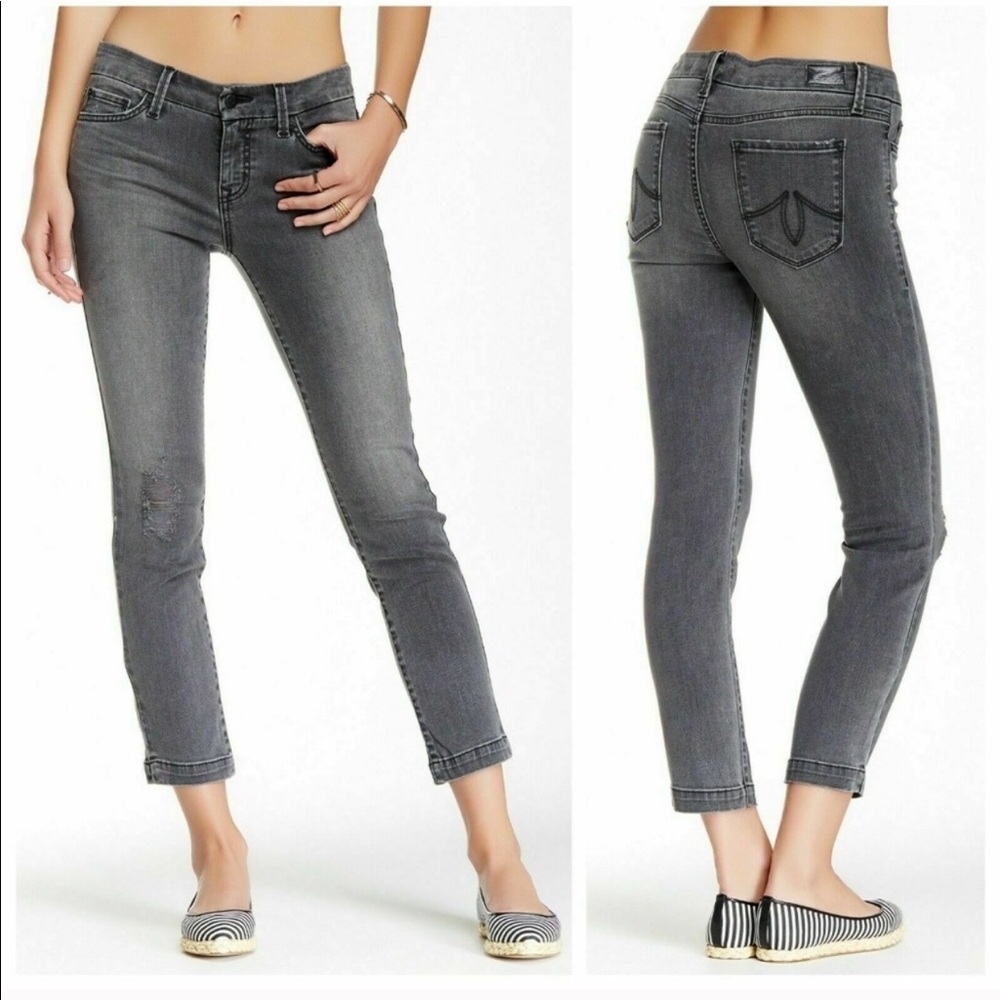 Level 99 | Anthropology Lily Crop Skinny Straight